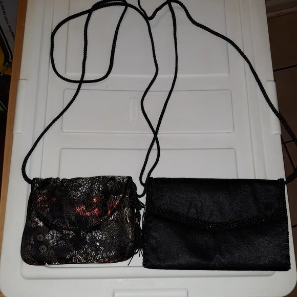 Handbags - 2 New Black Purses
